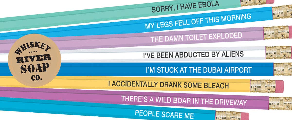 Excuse Pencils for Introverts Original