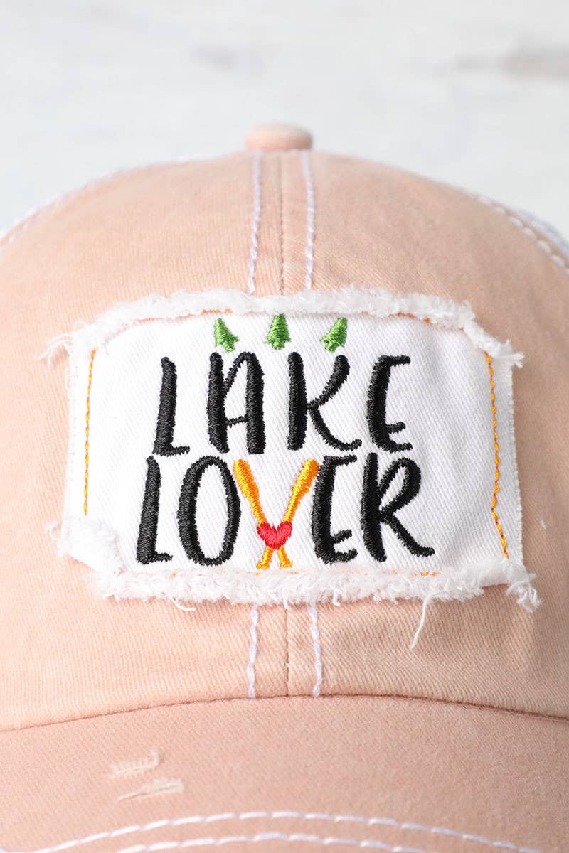 LAKE LOVER Mesh Back Cap
