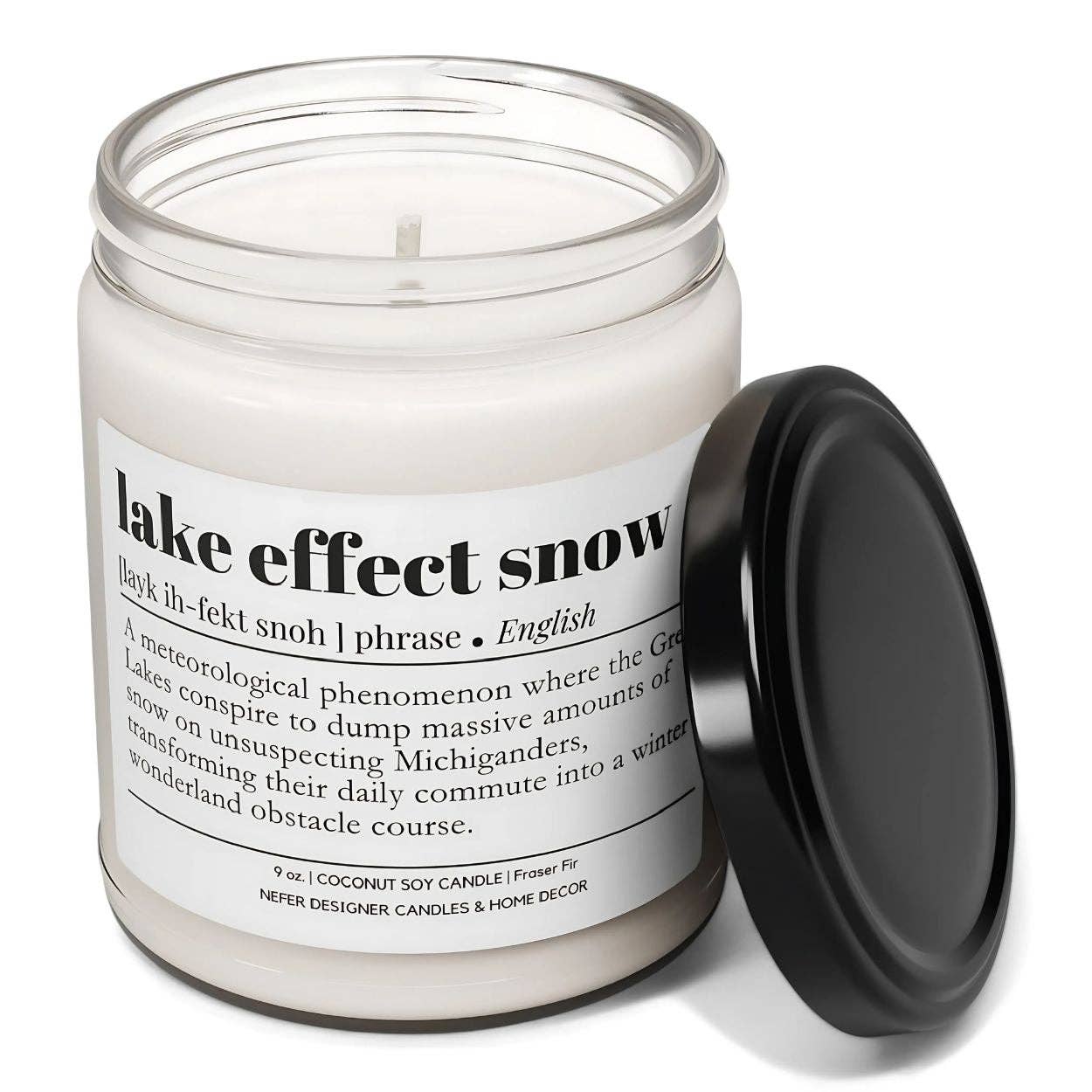 Lake Effect Snow Dictionary Definition Candle