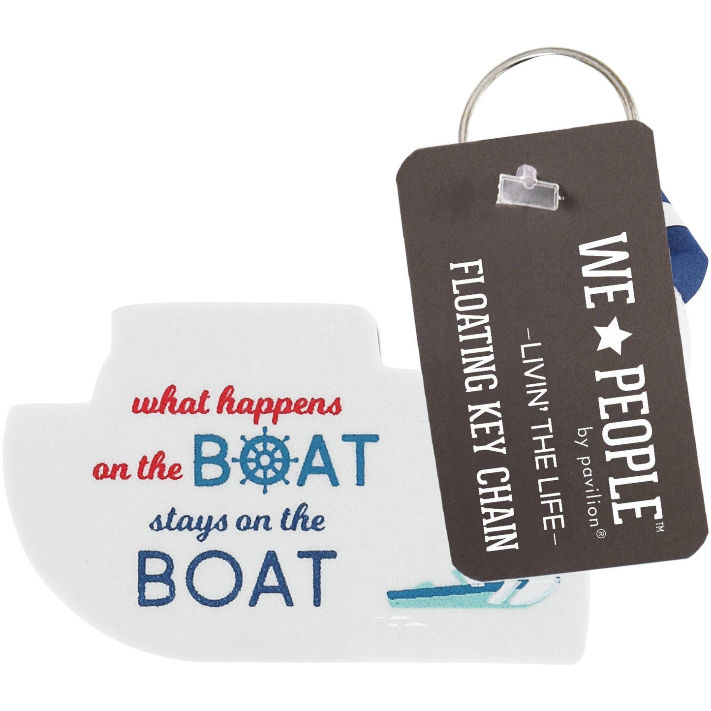Pavilion - On The Boat - Floating Key Chain