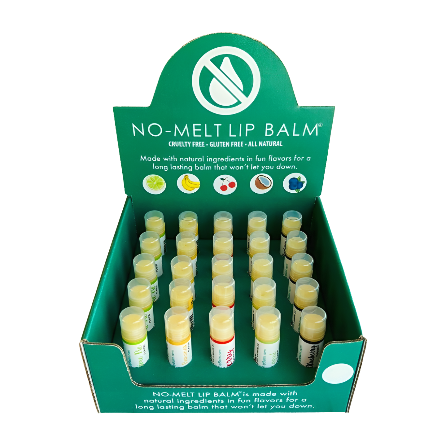 NO-MELT LIP BALM