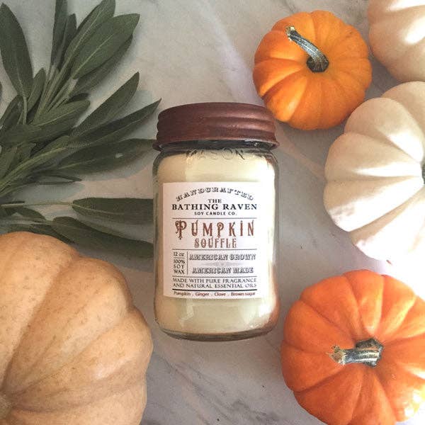 Pumpkin Souffle | Farmhouse Mason Collection Soy Candle
