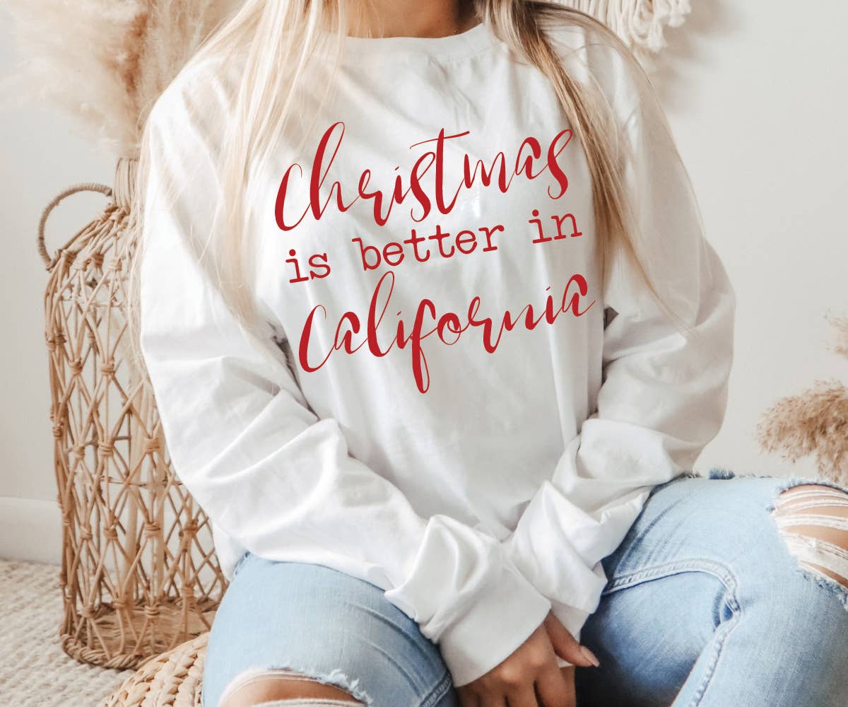 Christmas Is Better In Long Sleeve Tee