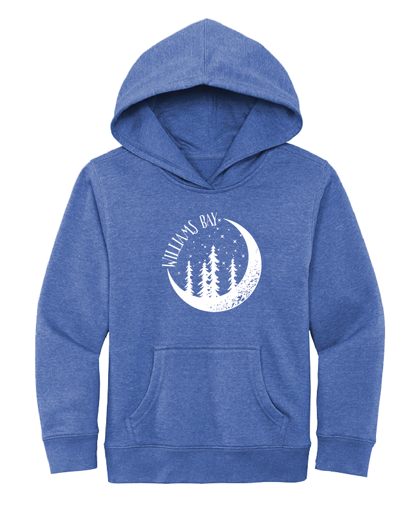 Moon & Stars-Youth Hooded Pullover