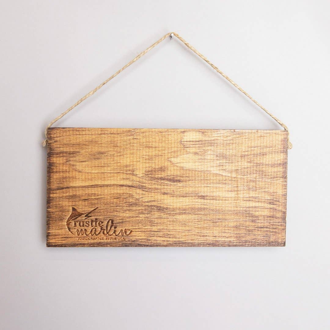 Wisp Ski Hanging Sign