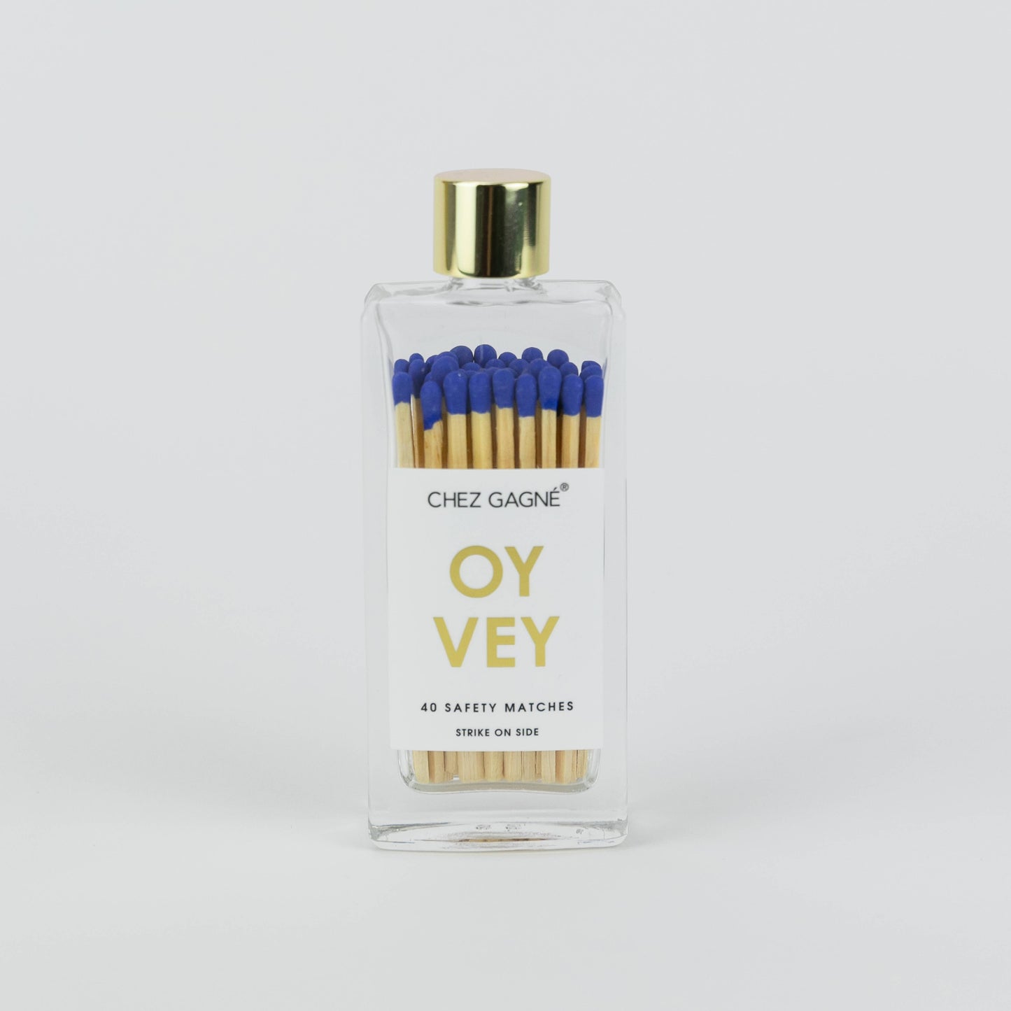Oy Vey - Glass Bottle Safety Matches