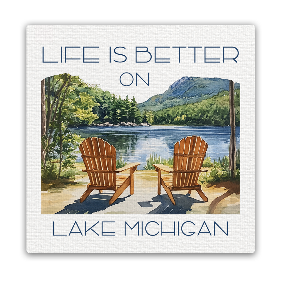 Life is Better on Deep Creek Lake Magnet