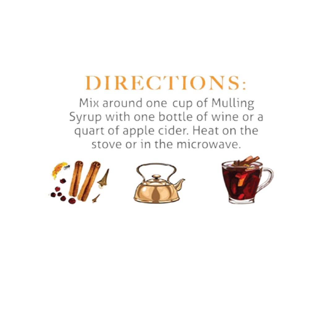 Mulling Syrup, 16 fl oz - for Mulled Wine,