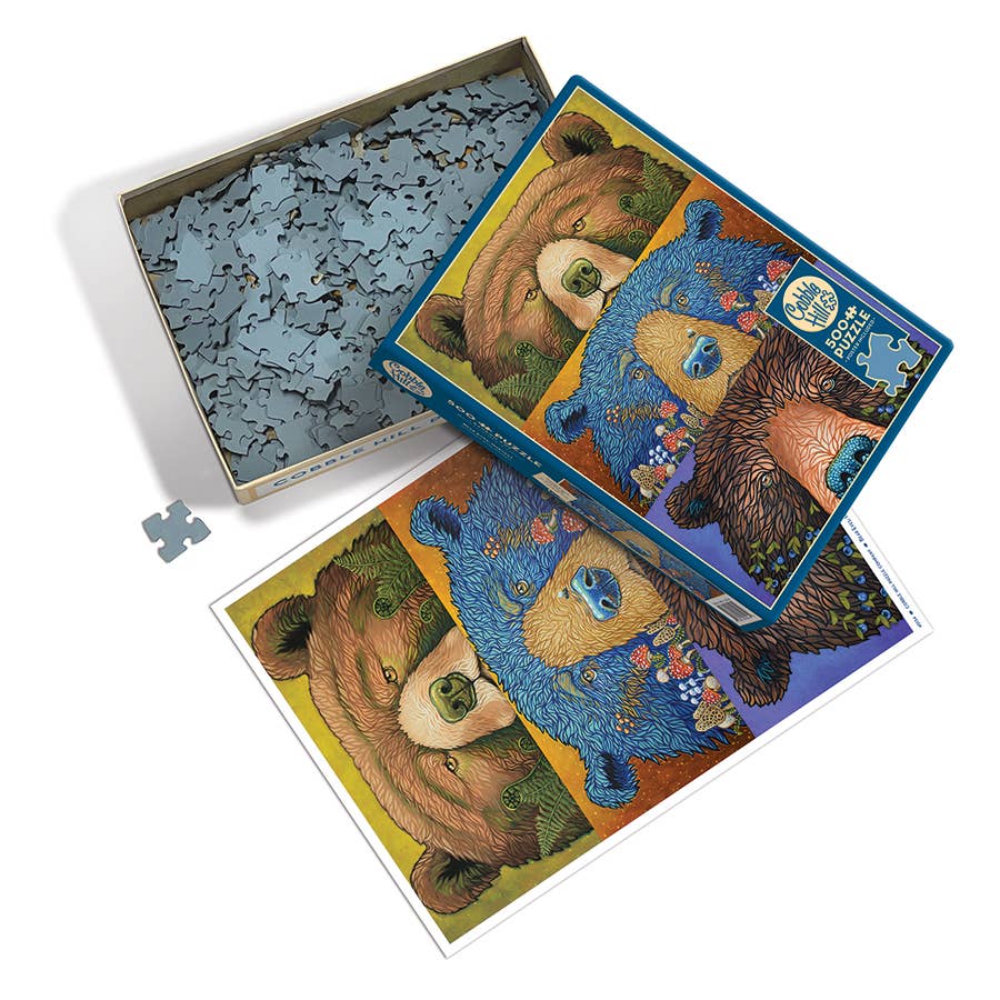 Bear Eyes: Harvest – 500-Piece Puzzle