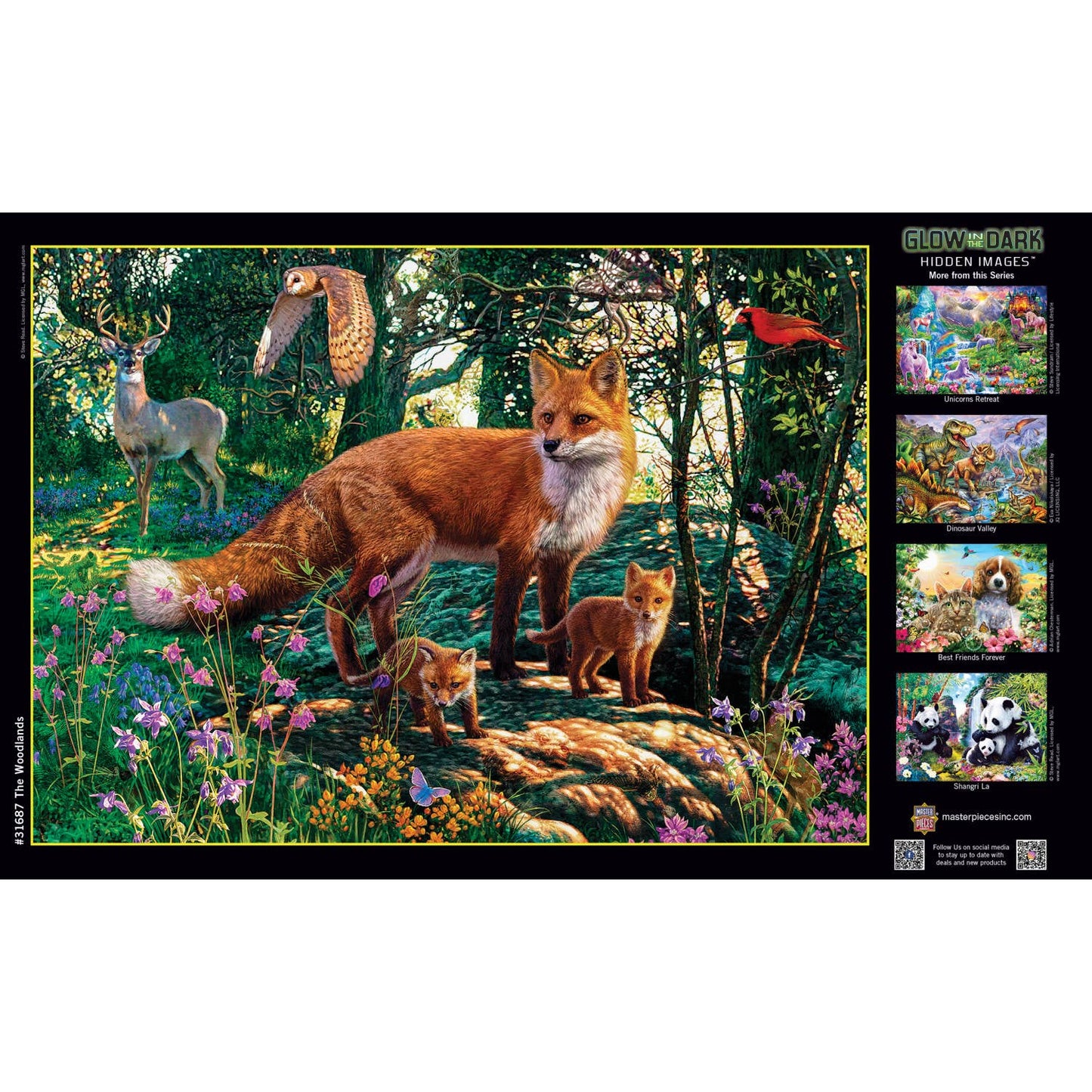 The Woodlands 500 Piece Puzzle