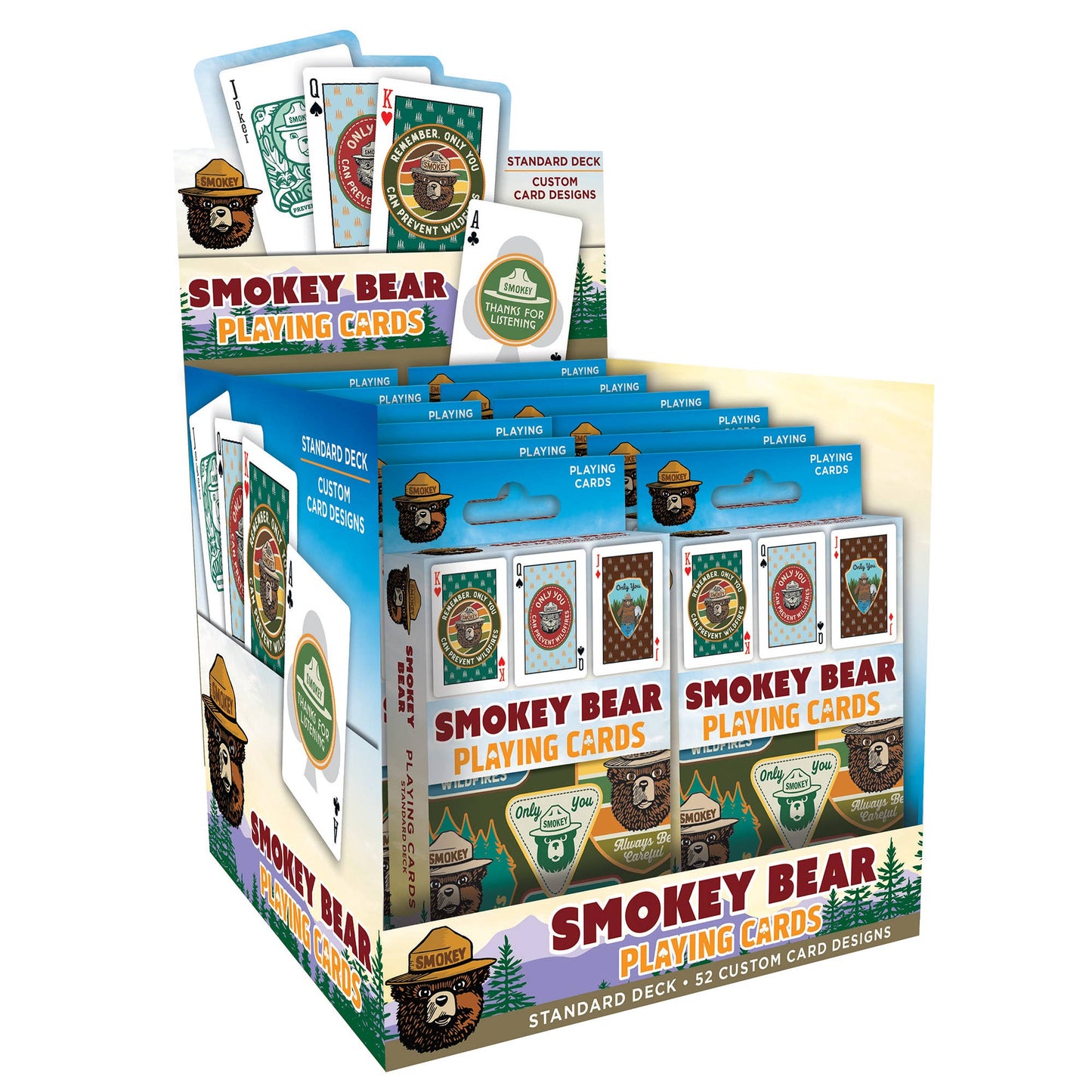 Smoky Bear Playing Cards - 54 Card Deck