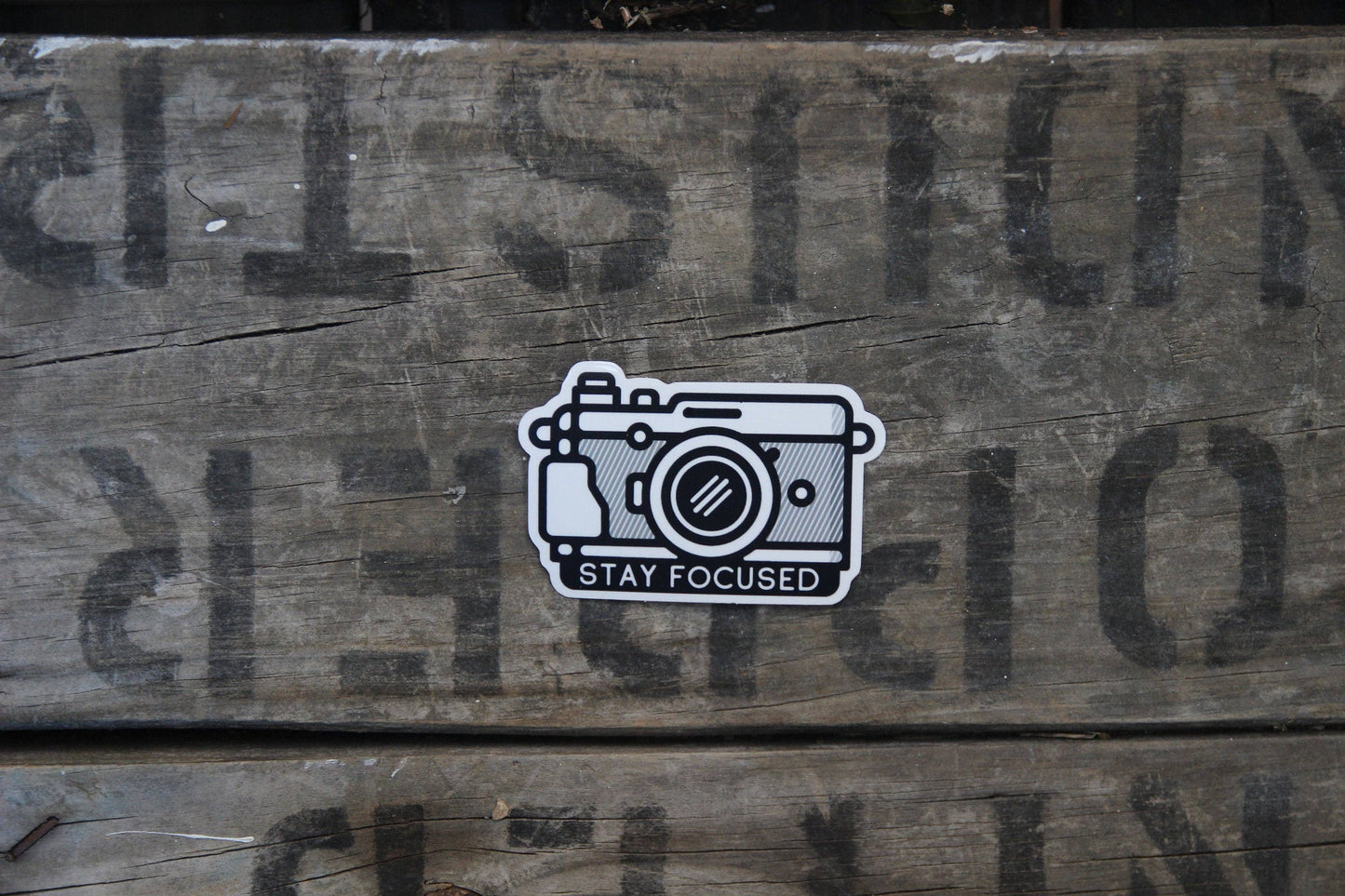 Stay Focused Sticker
