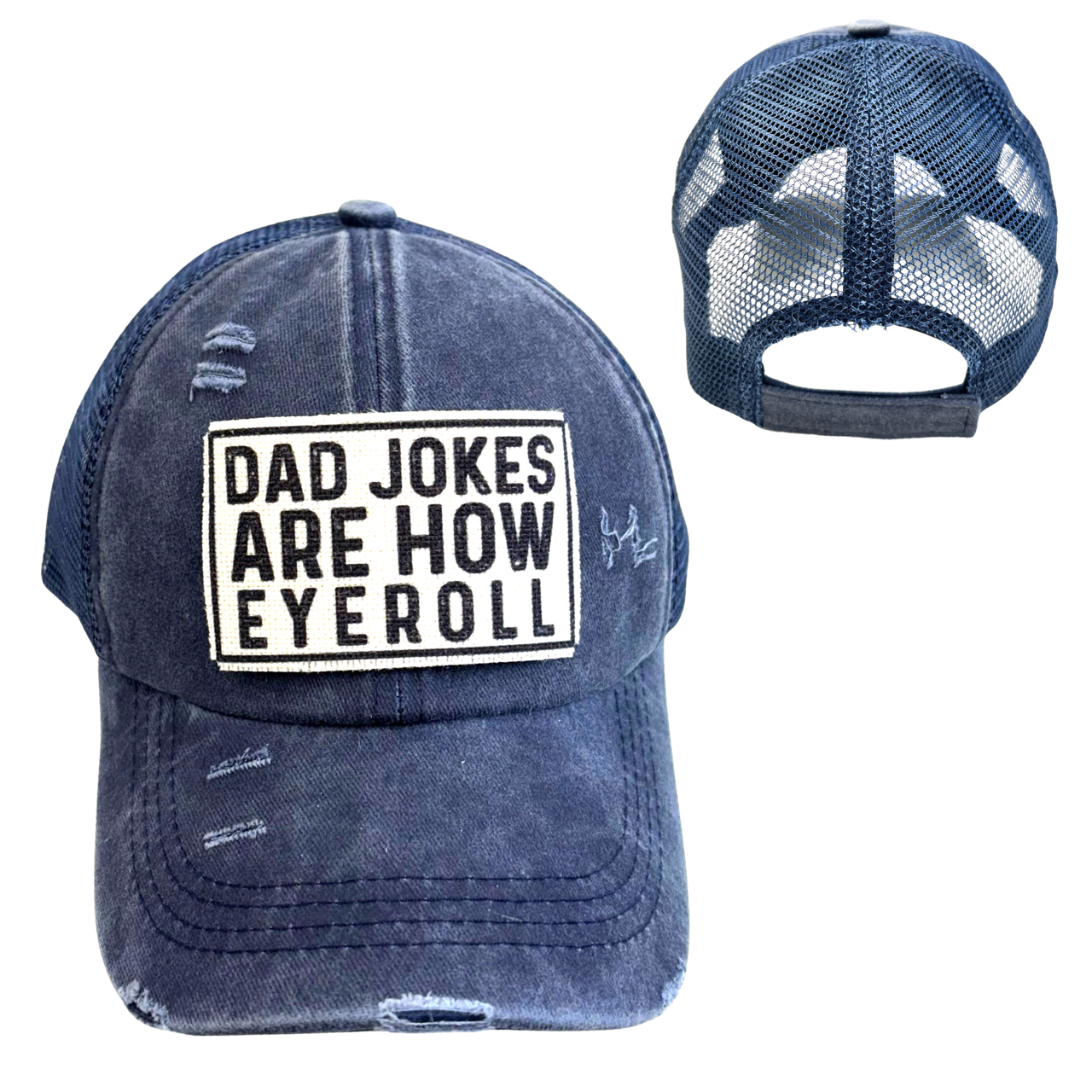 DAD JOKES ARE HOW I ROLL BALL CAP
