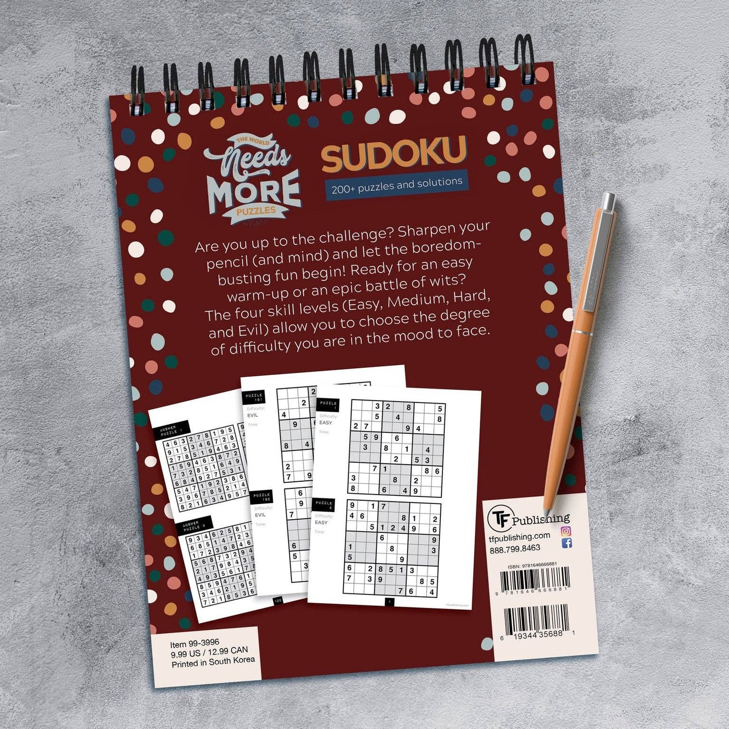 The World Needs More Sudoku Pad