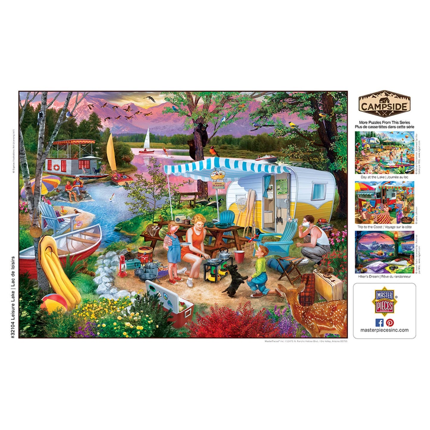 Leisure Lake 300 Piece EZ Grip Puzzle
