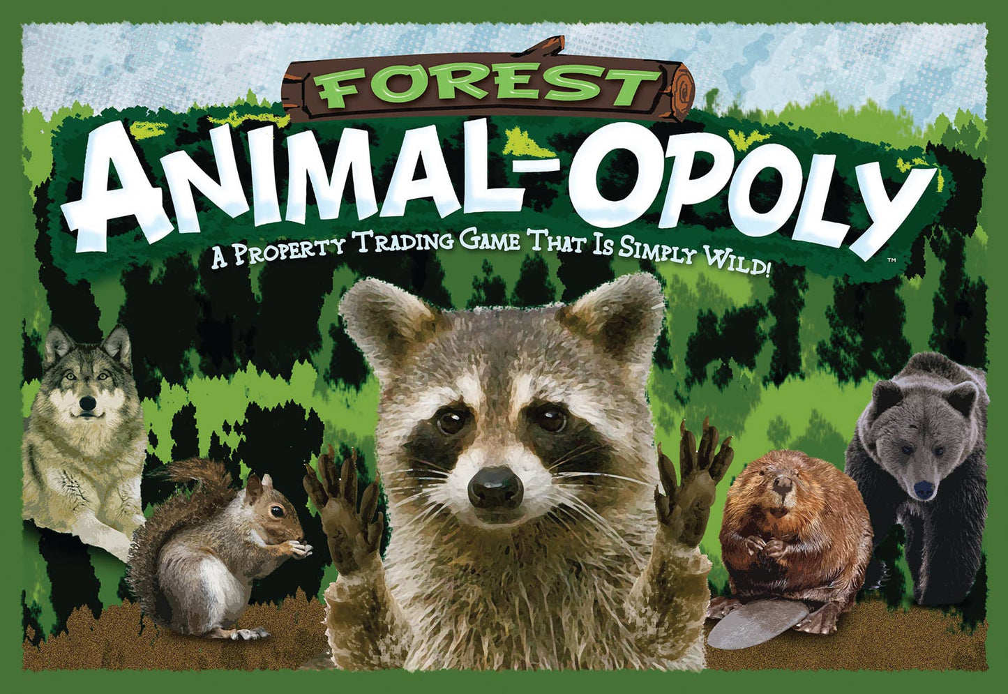 Forest Animal-Opoly Board Game, by Late for the Sky