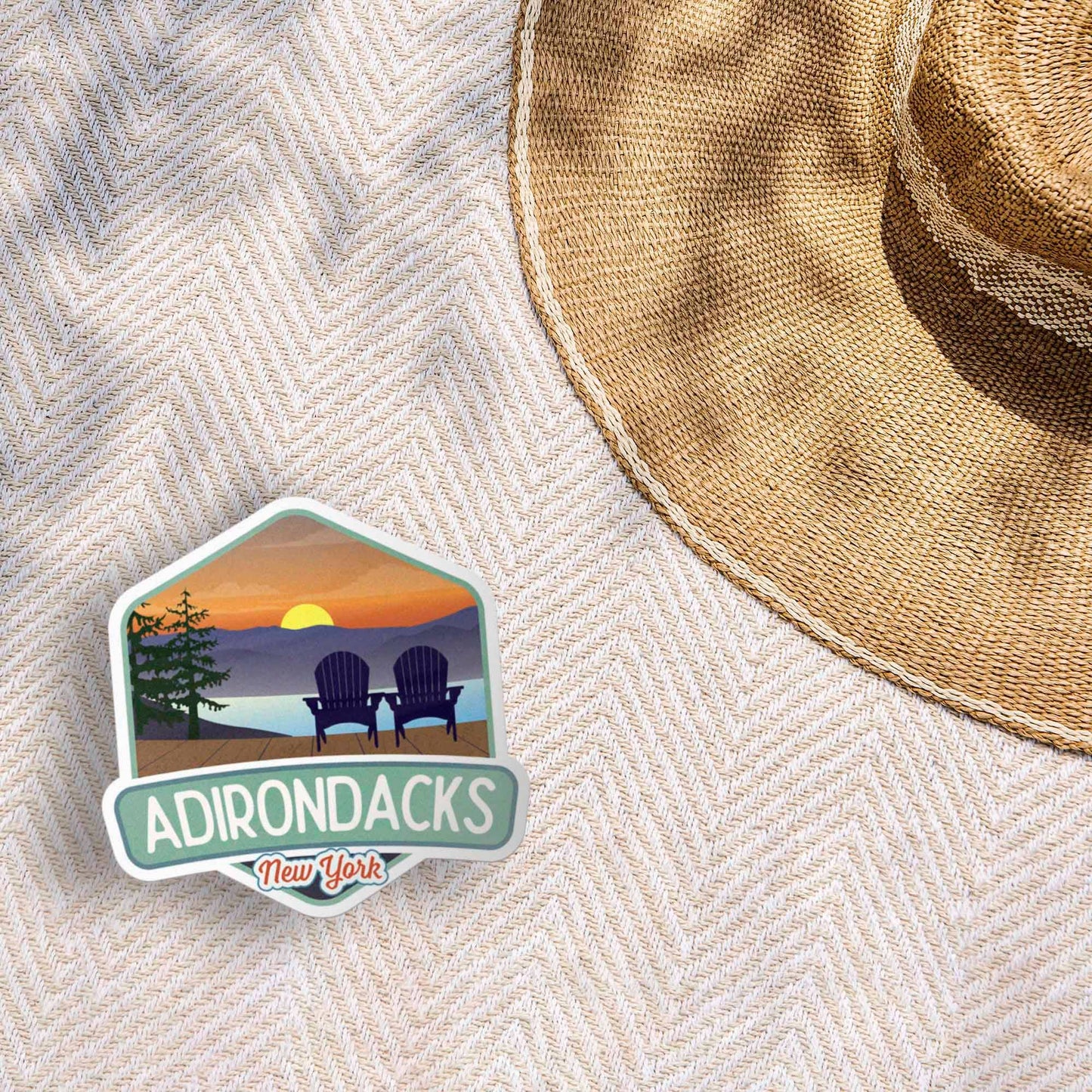 DCL Sunset Lake Sticker