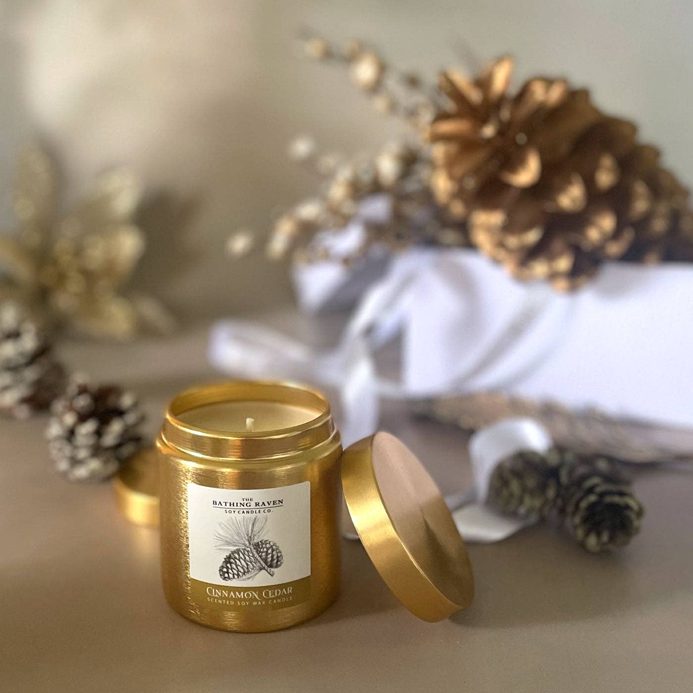Golden Myrrh | Holiday Gold Collection Soy Candle