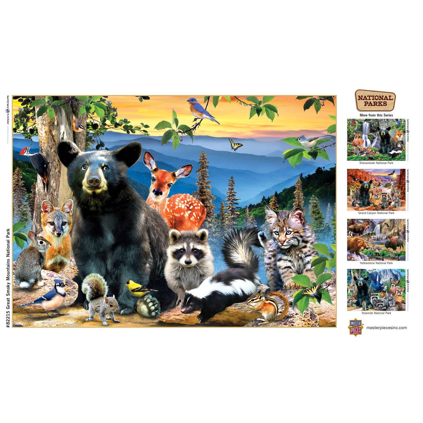 Great Smoky Mountains National Park 500 Piece Puzzle