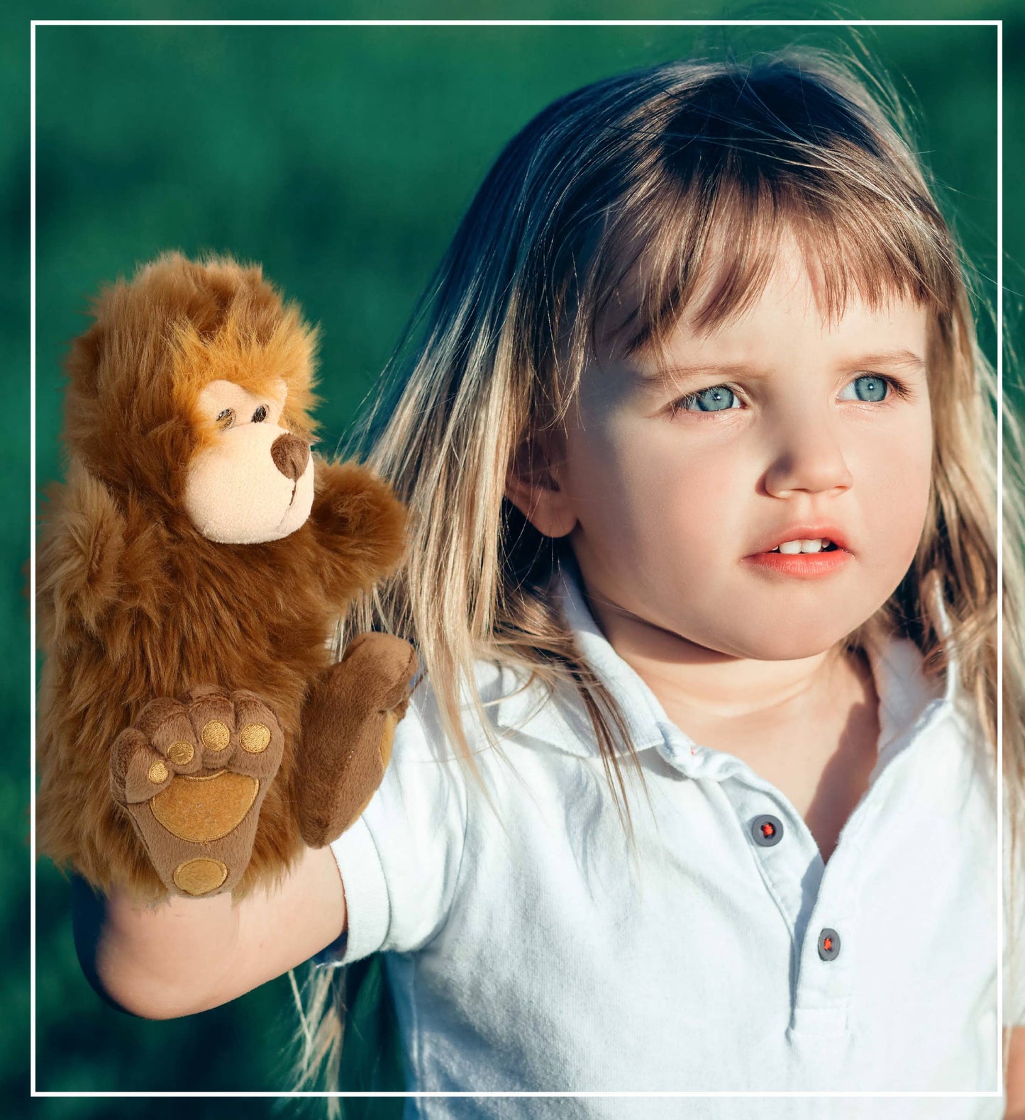 Plush Hand Puppet - Big Foot