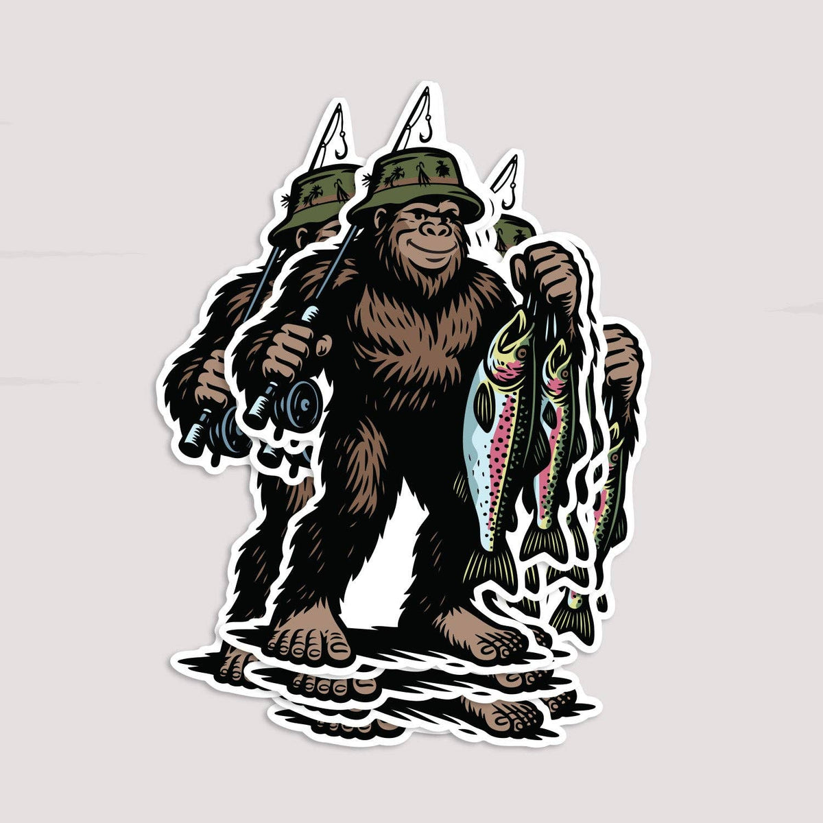 Bigfoot Fishing