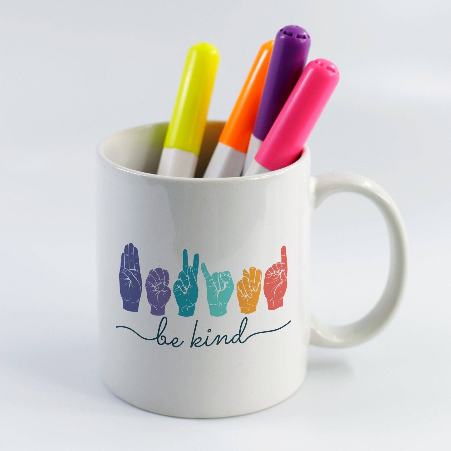 Be Kind ASL 11oz Coffee Mug