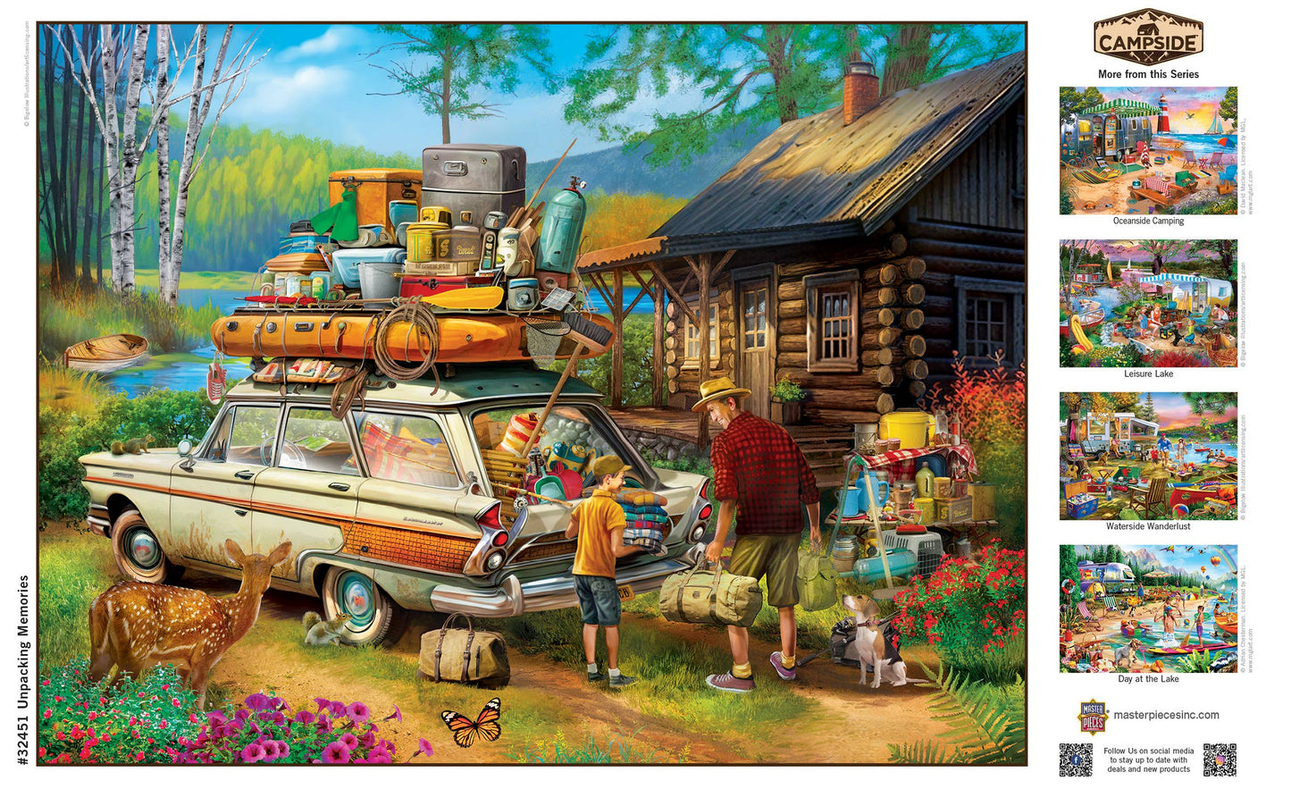 Unpacking Memories 300 Piece EZ Grip Puzzle