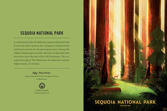Insight Editions - The Art of the National Parks Boxed Note Card Set