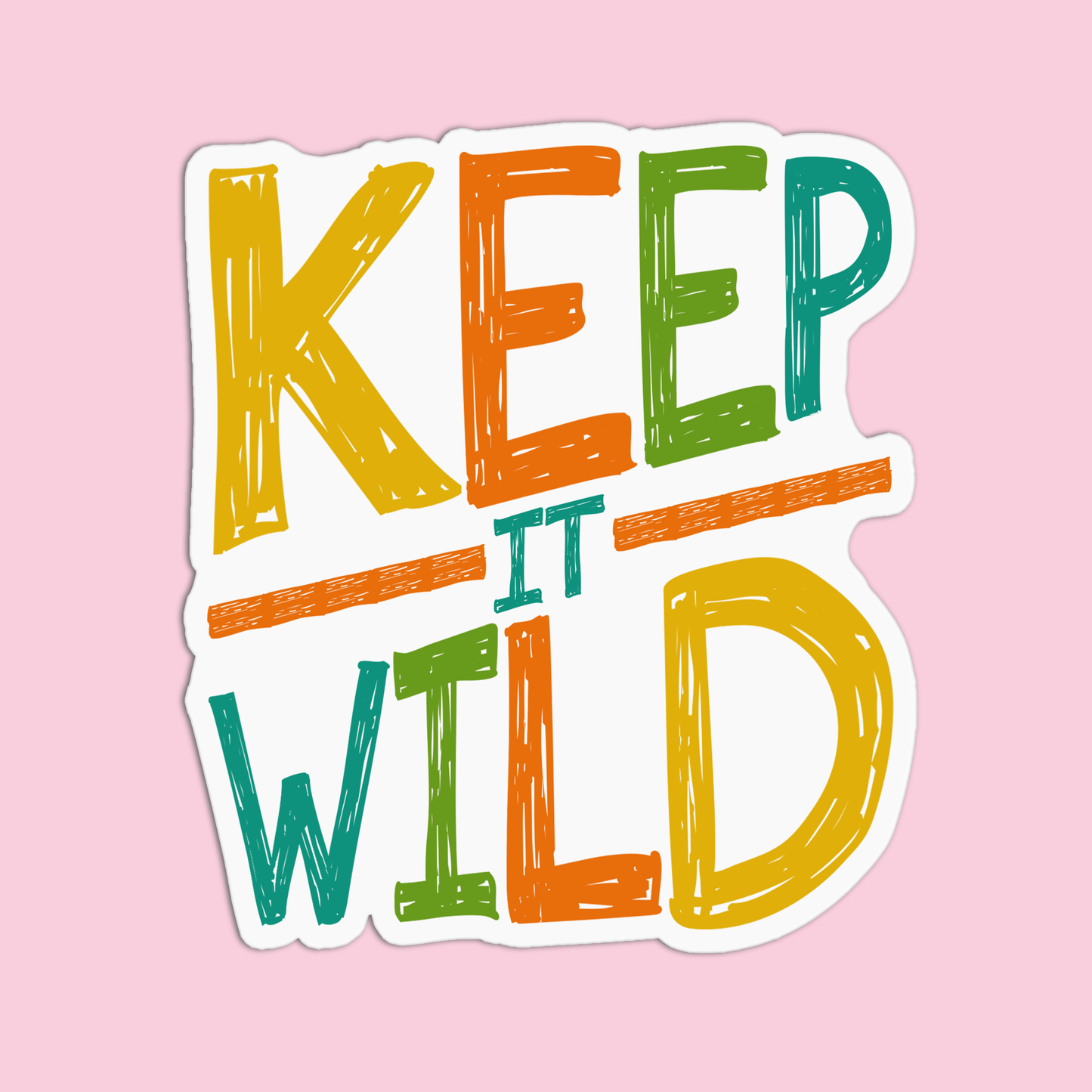 Keep It Wild Stickers