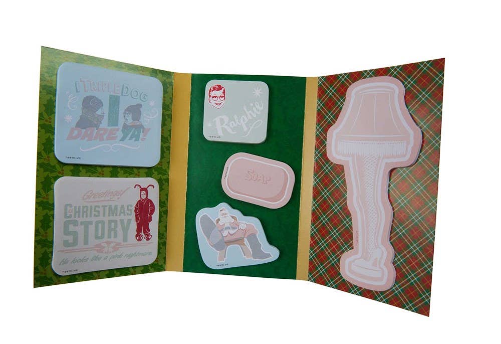 Insight Editions - A Christmas Story: Sticky Note Collection (150 pages!)