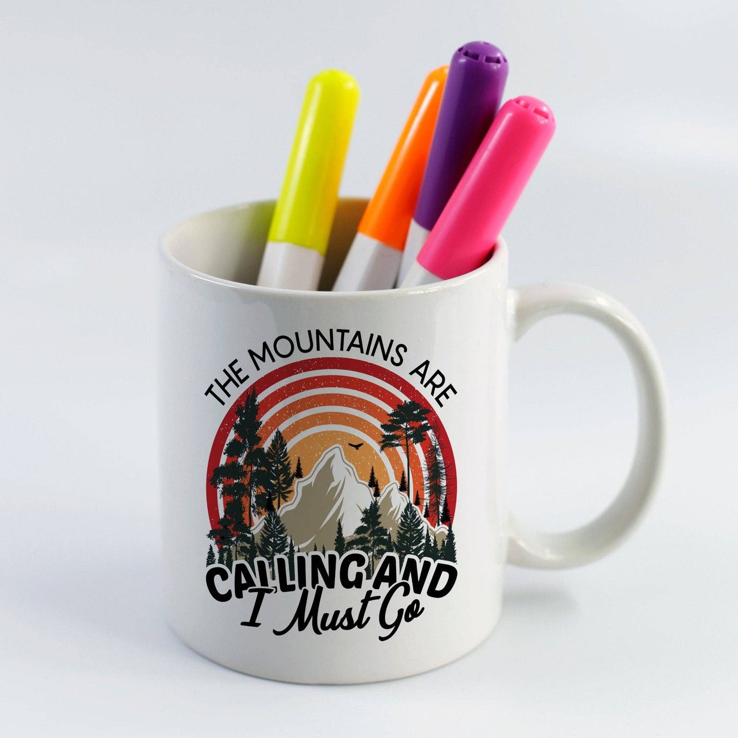 The Mountains Are Calling 11oz Coffee Mug
