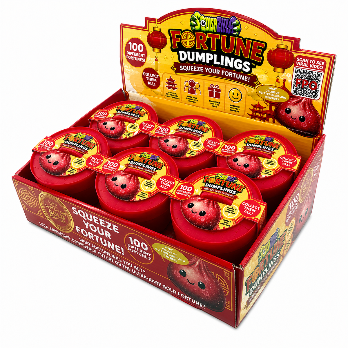 Mystery Fortune Cookie Squishy Dumpling