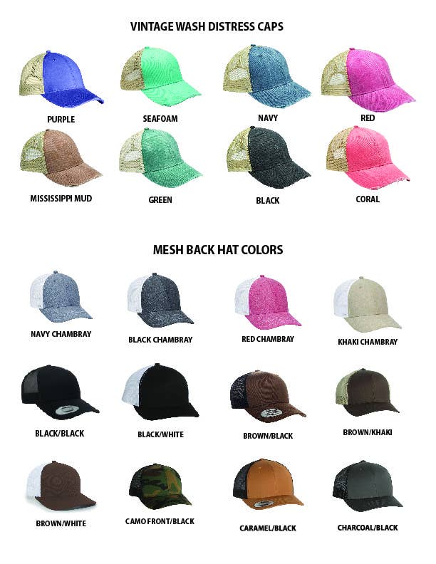 Pine Tree - Leather Patch Hat