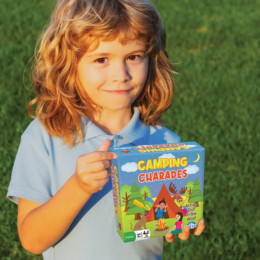 Camping Charades Card Game: Fun Around the Campfire