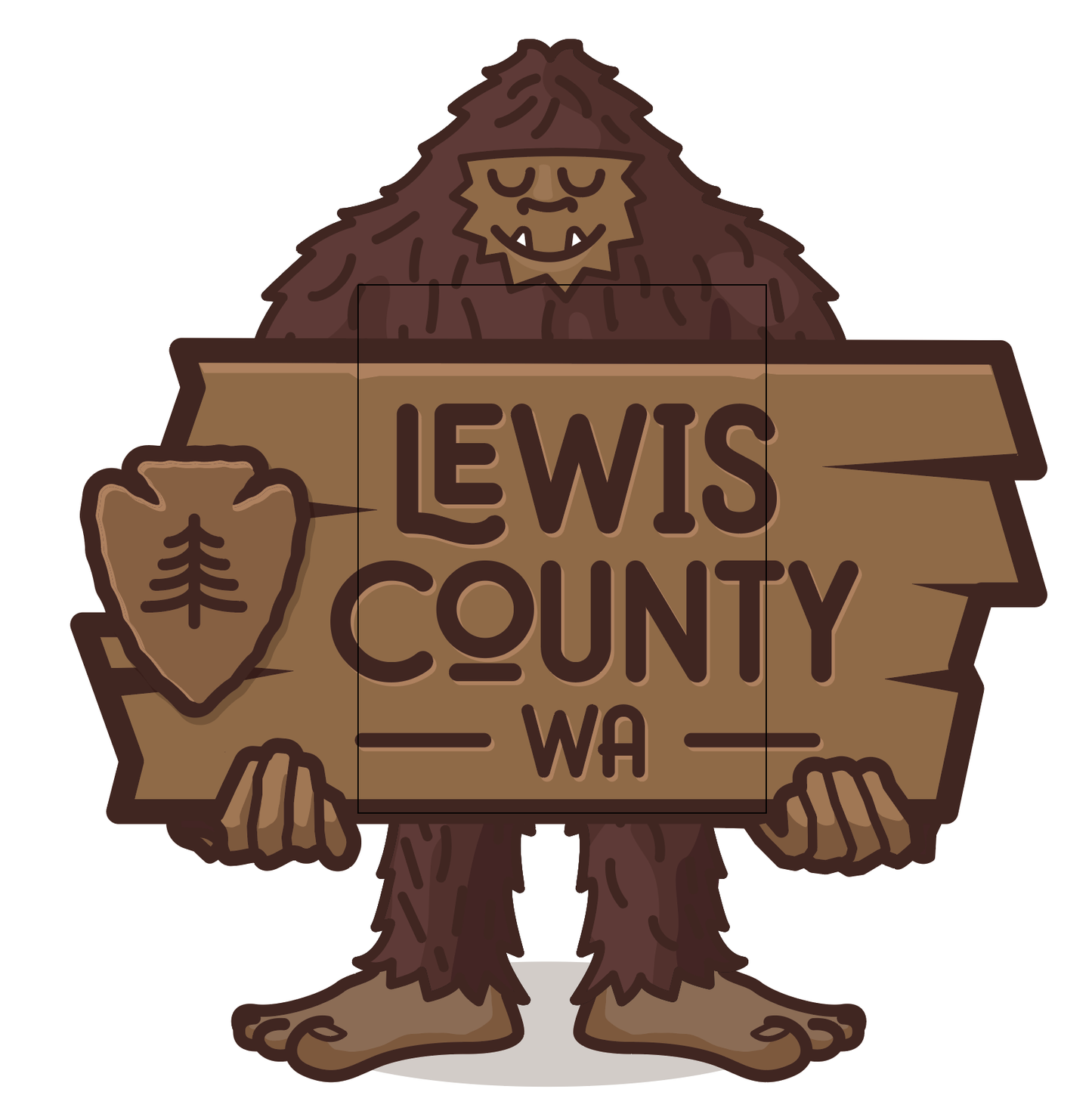 DCL Bigfoot National Park Sticker