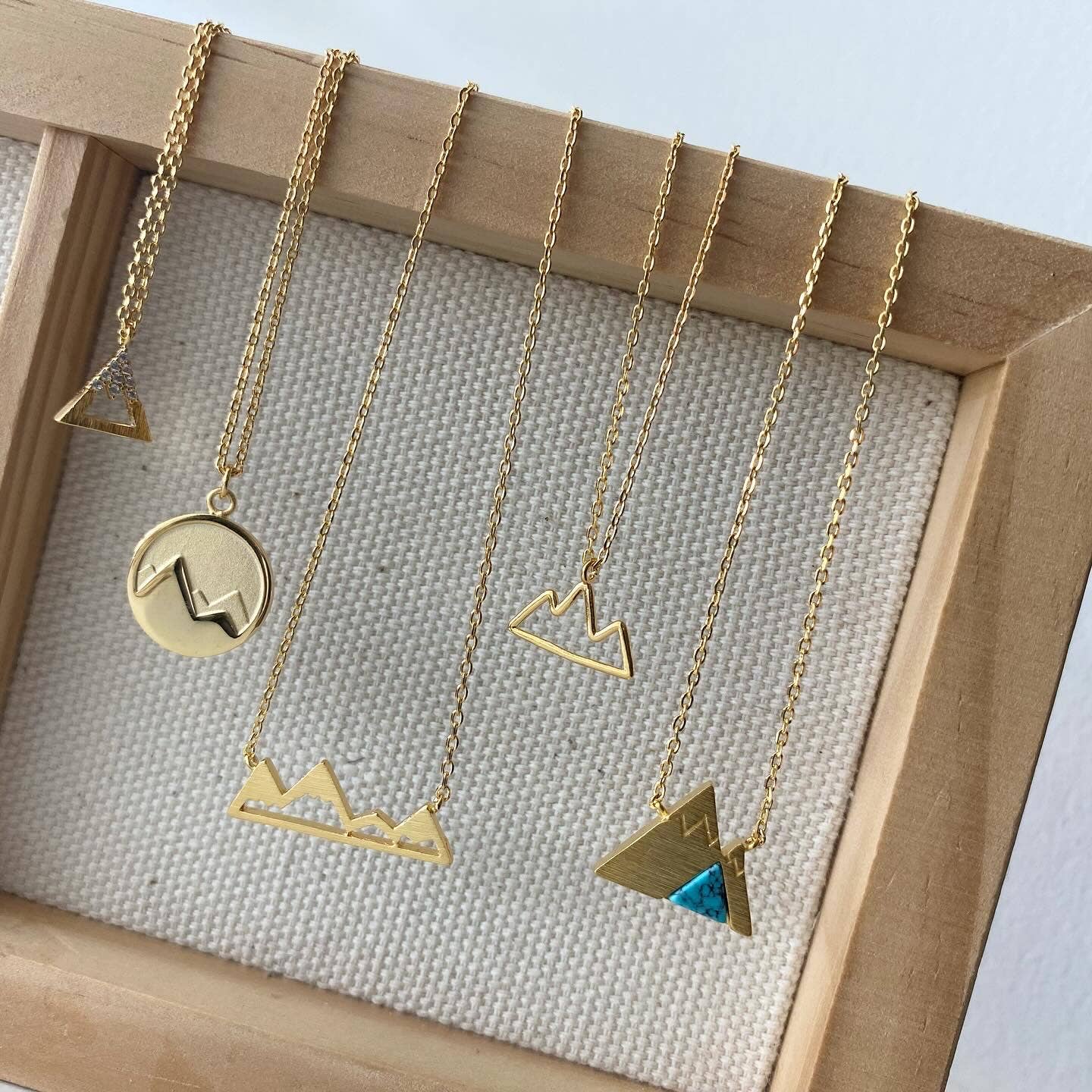 Lazy Bear DCL - Mountain Scape Necklace