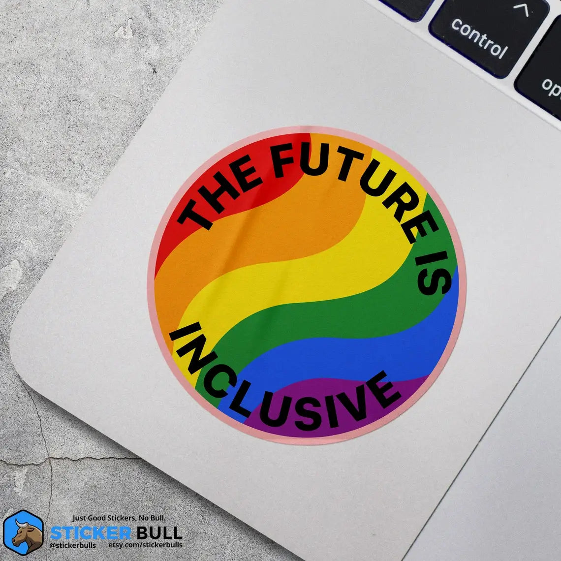 The Future Is Inclusive Sticker