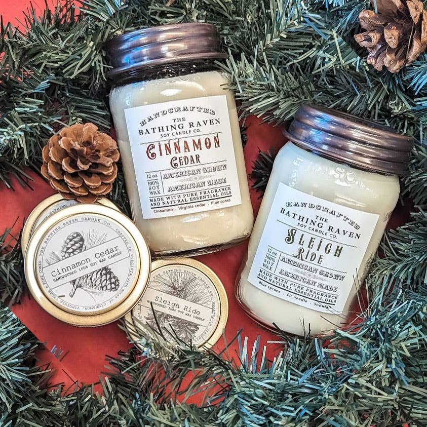 Sleigh Ride | Farmhouse Mason Collection Soy Candle