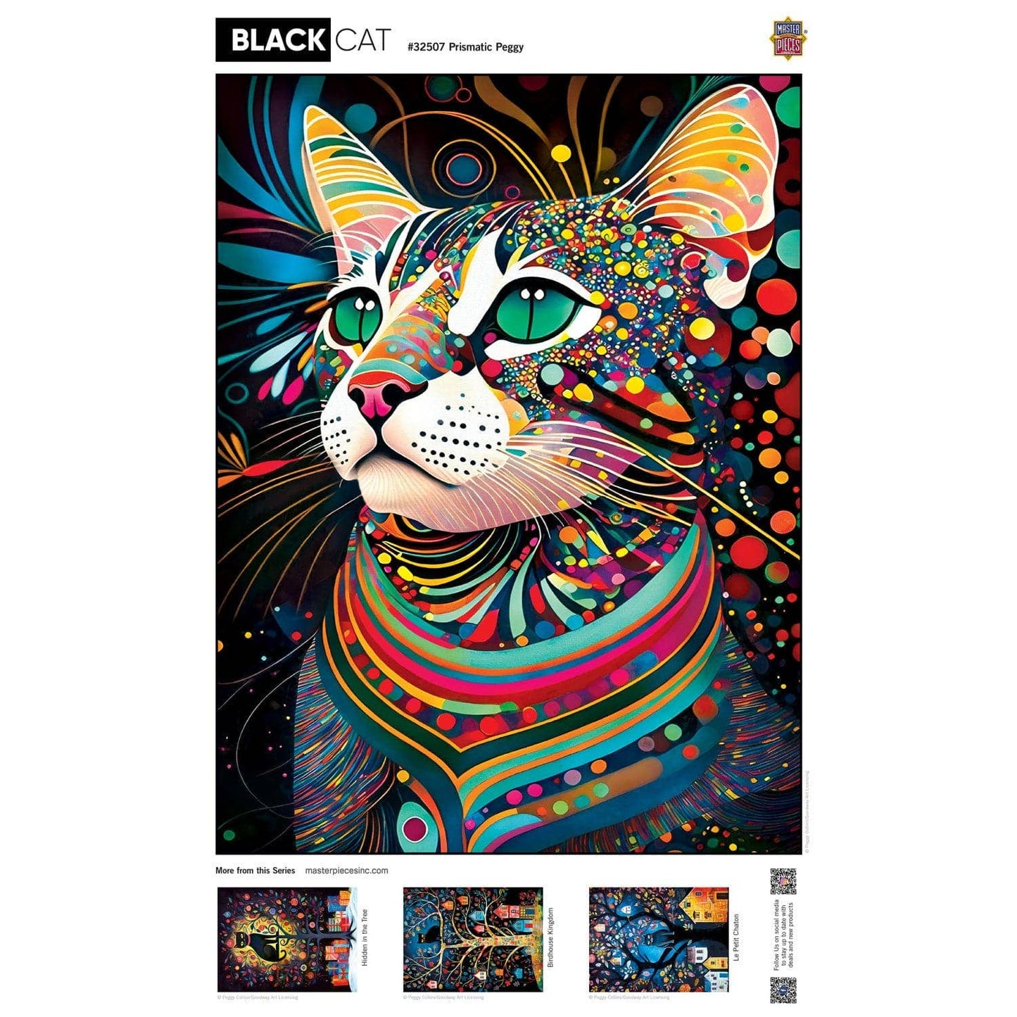 Black Cats - 300 Piece EZ Grip Jigsaw Puzzle