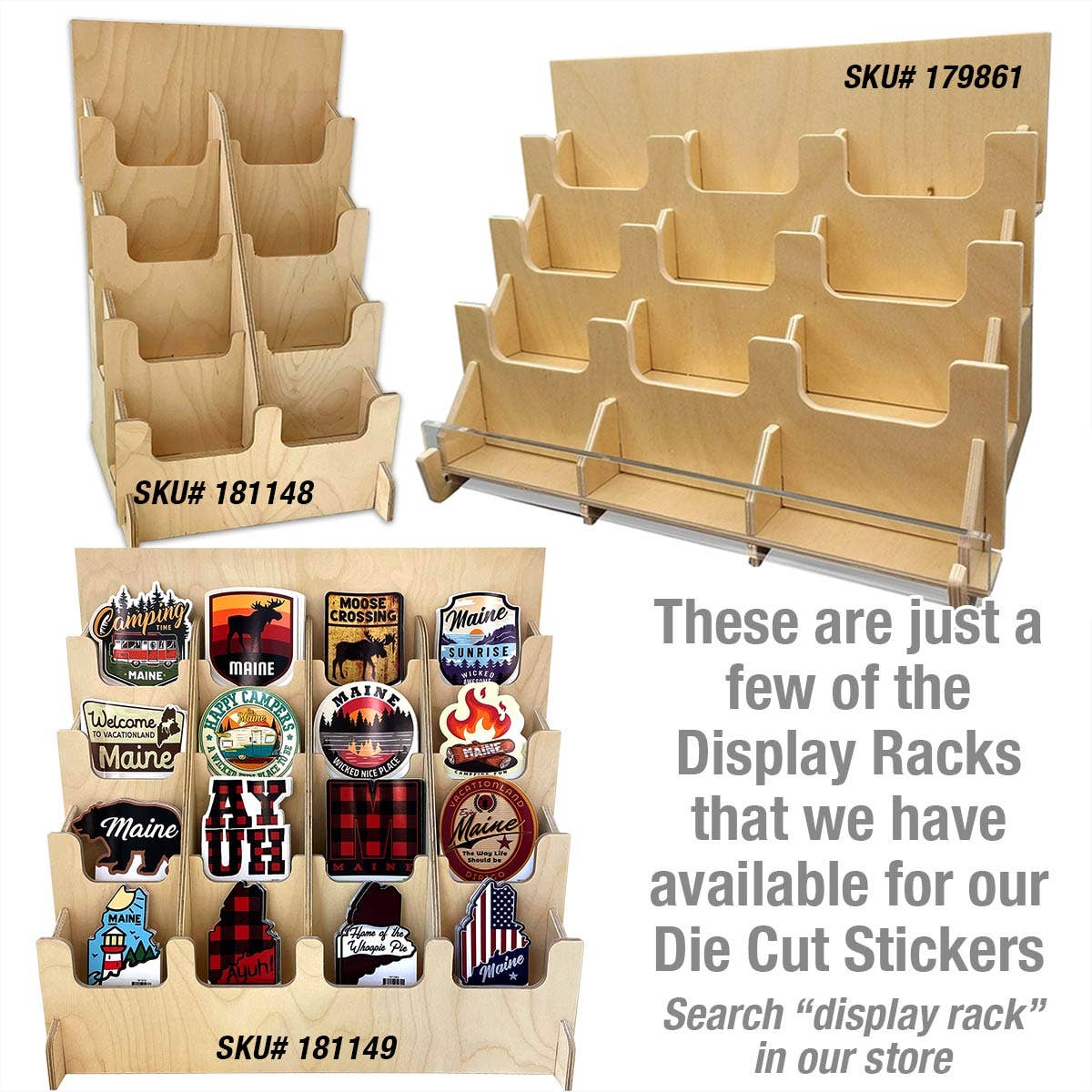 RetroPlanet - Take A Hike Name Drop Die Cut Sticker