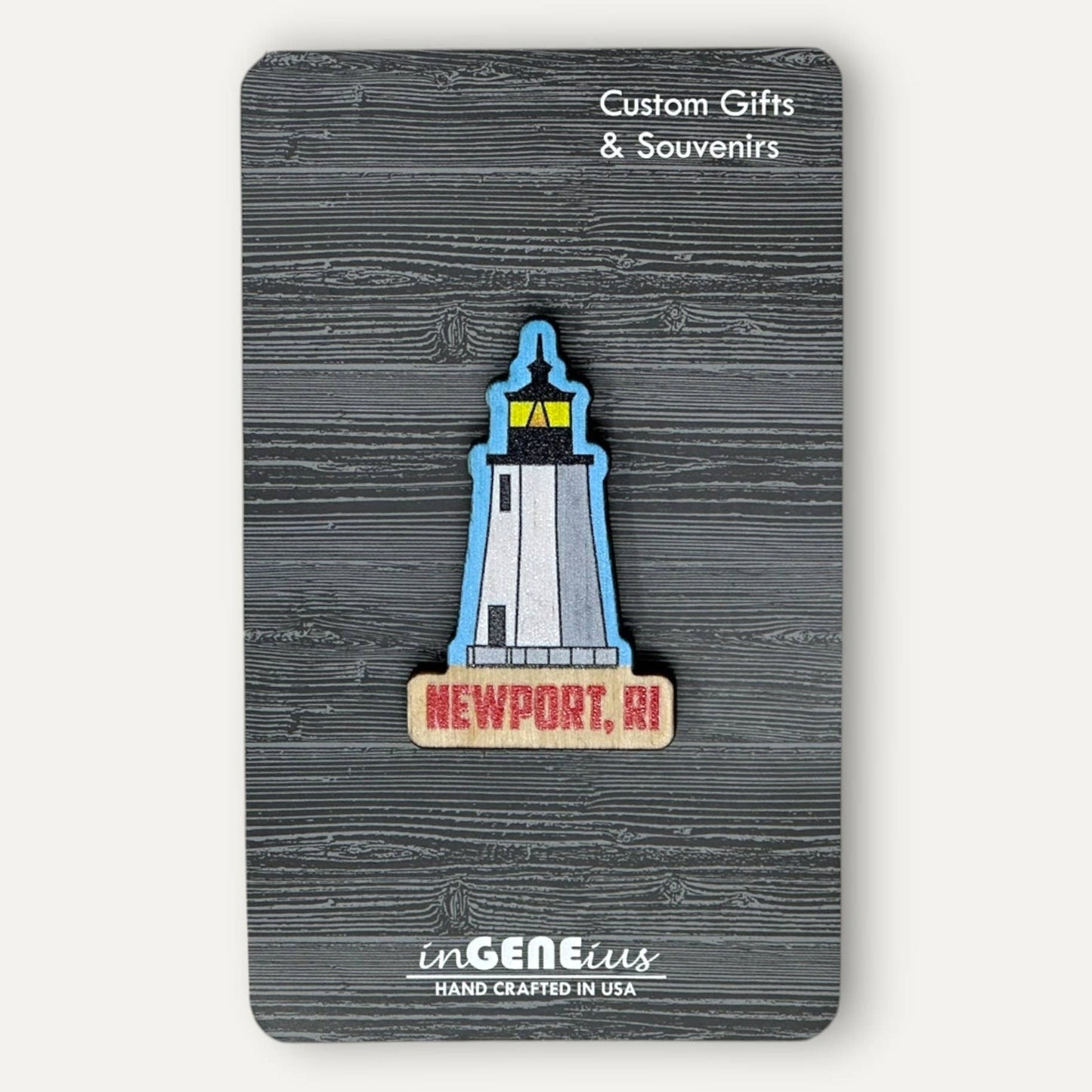 Deep Creek Customizable Wooden Pins