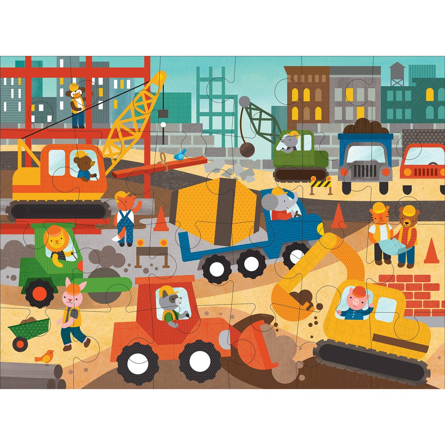 24-Piece Floor Puzzle