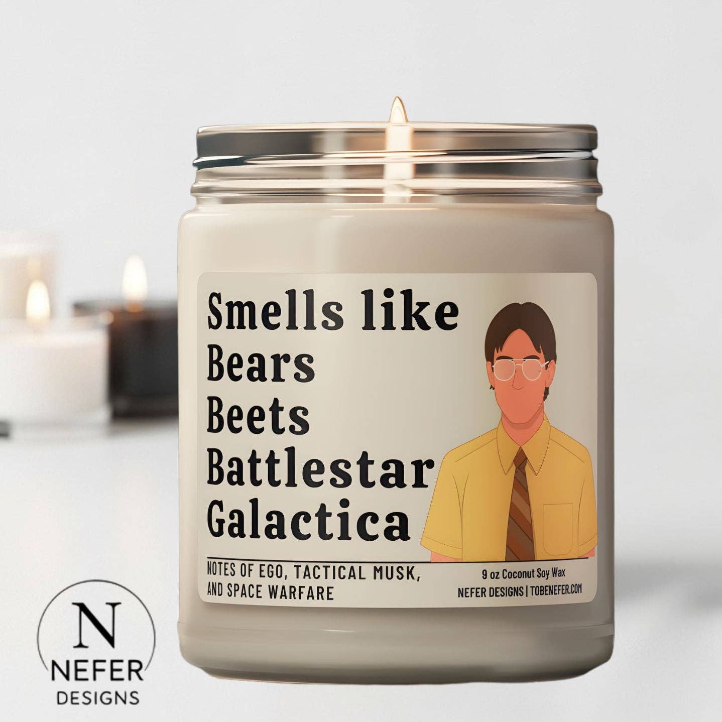 Smells like Bears. Beets. Battlestar Galactica