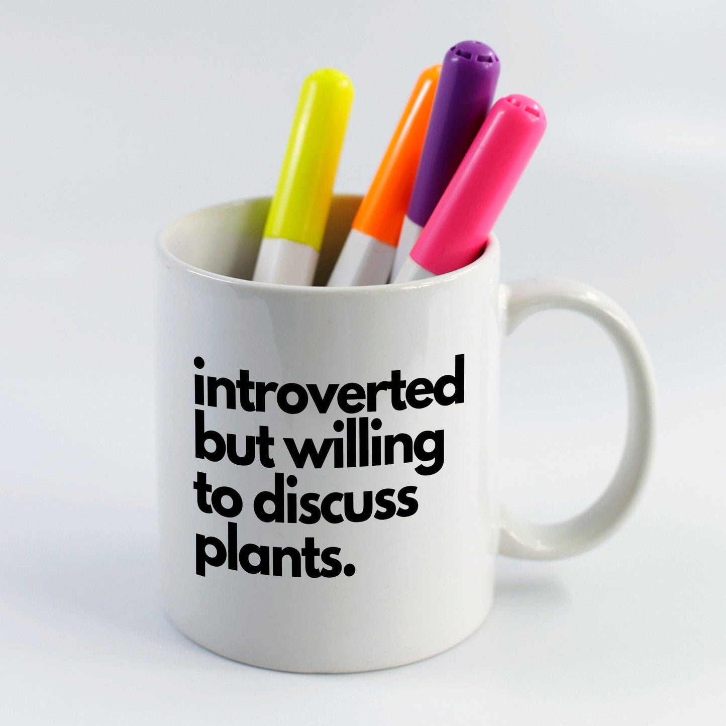 Willing To Discuss Plants Mug