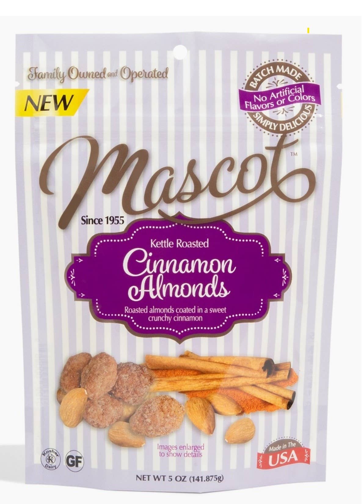 Kettle Roasted Cinnamon Almonds