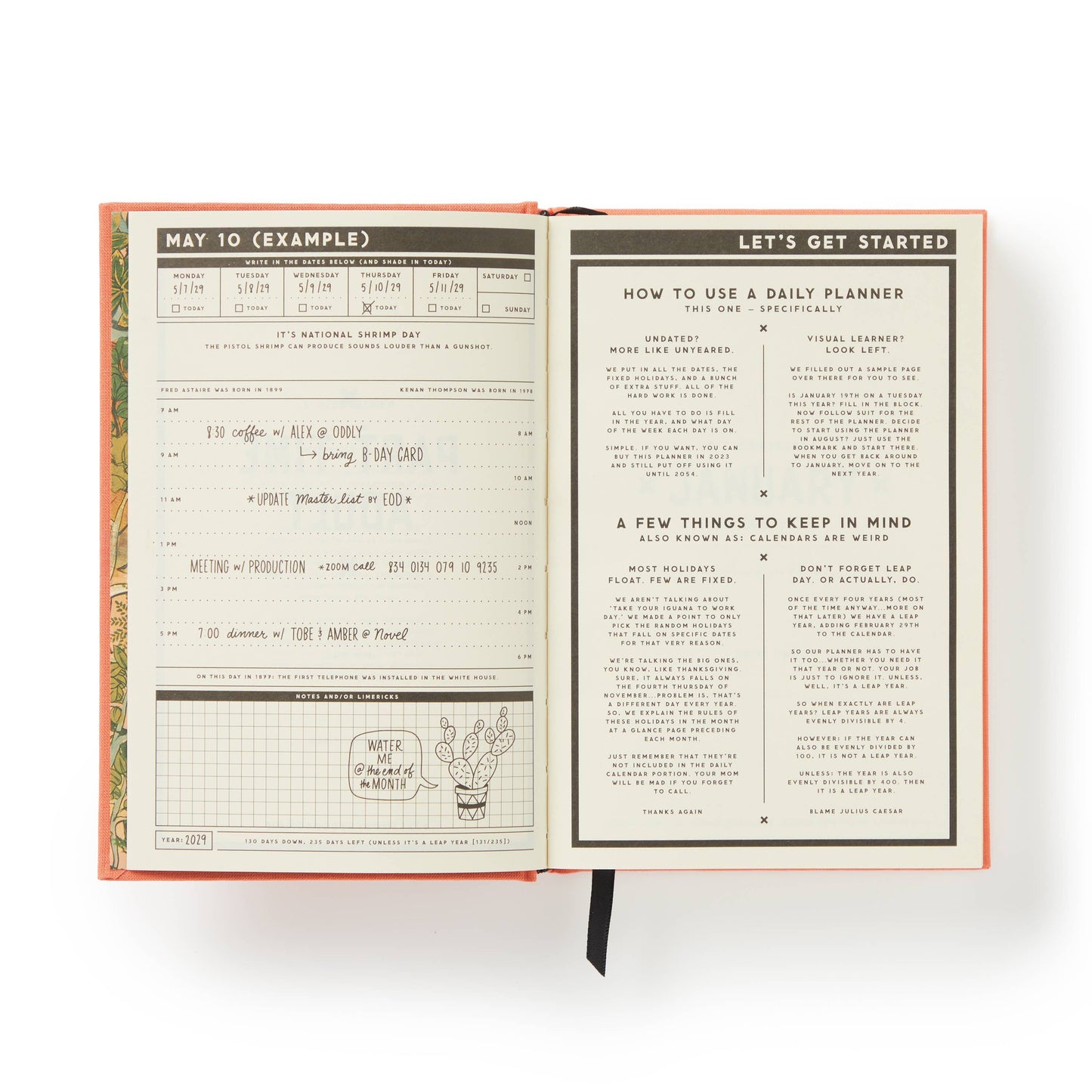 Part-Time Adult Daily Planner