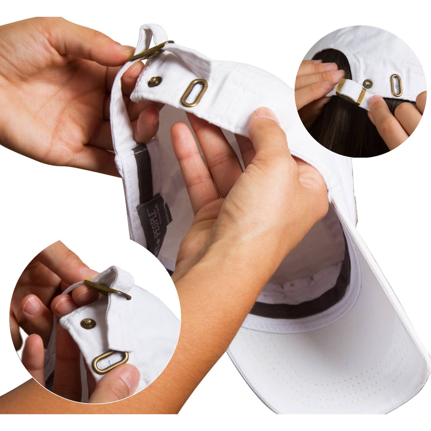Pavilion - Lake - White Adjustable Hat