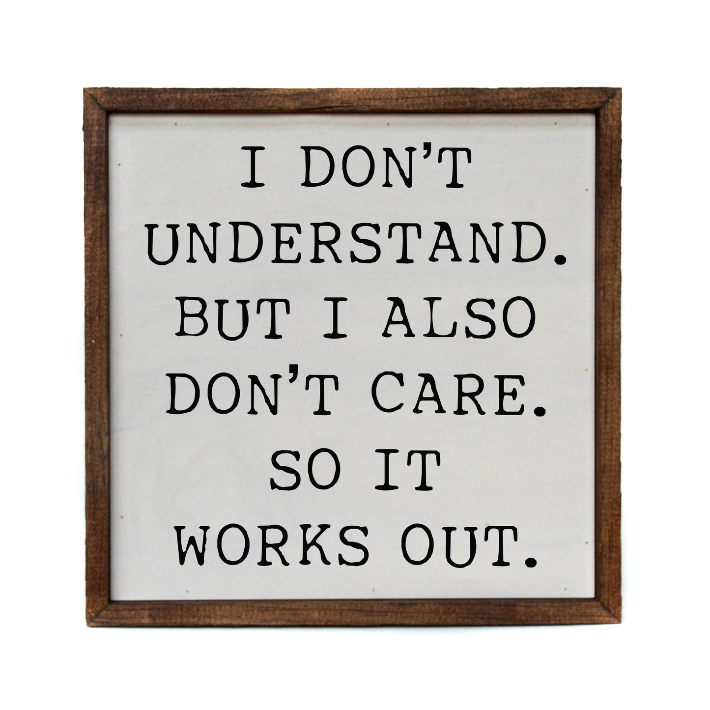 10x10 I Don't Understand