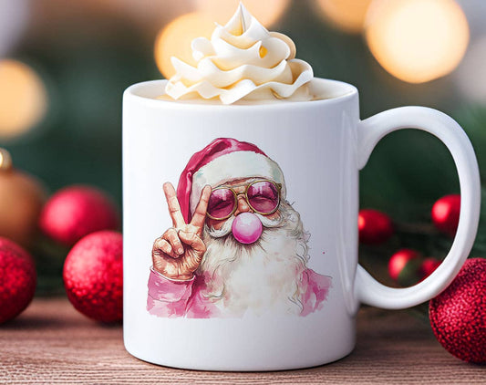 Santa Peace Bubble Gum