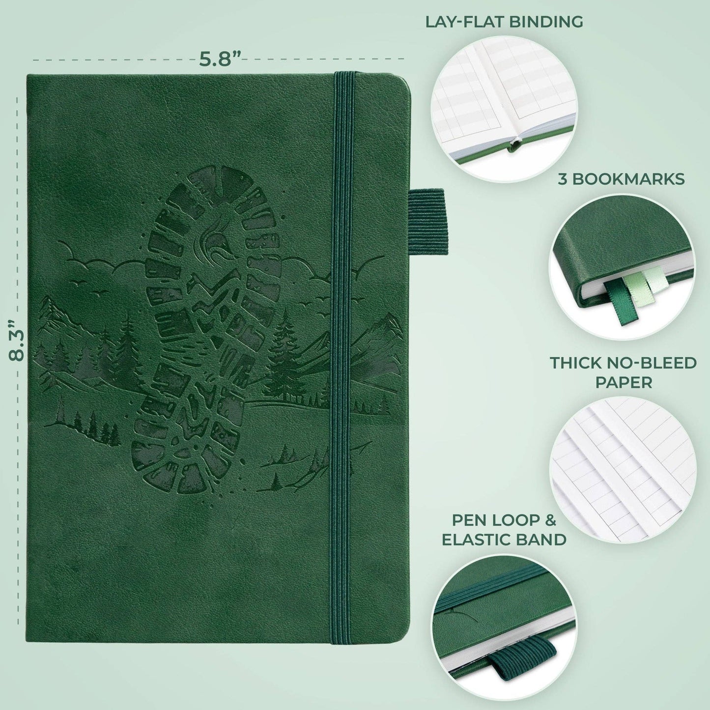 Clever Fox Planners - Hiking Journal